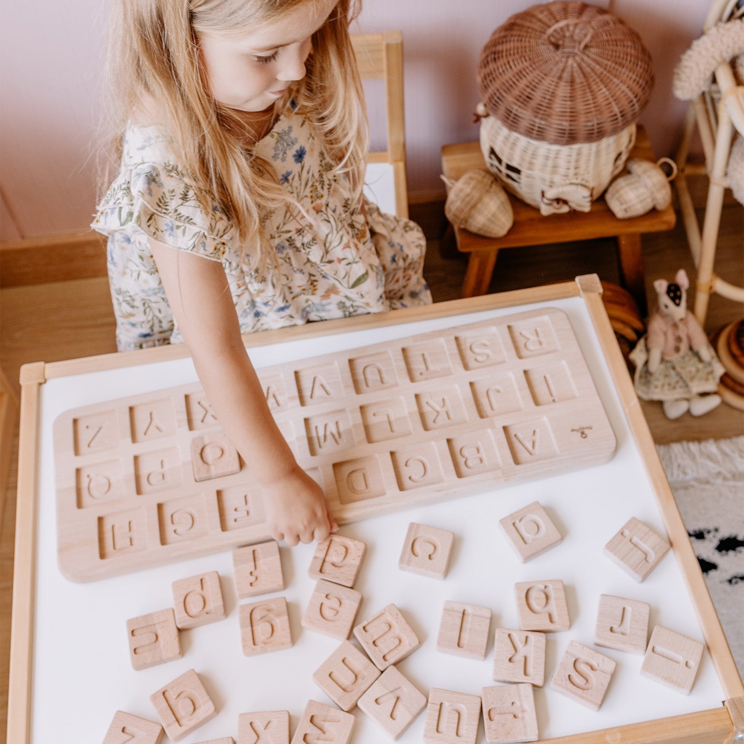 Des puzzles alphabétiques